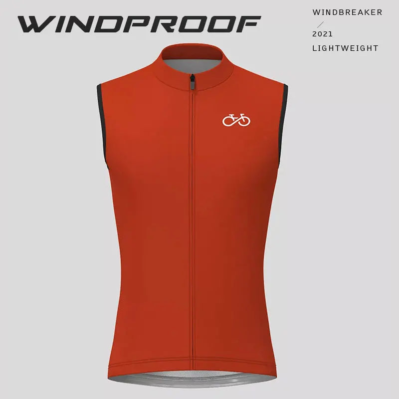 Bike Team Summer Cycling Vest Sleeveless Windproof Bicycle Vest MTB Bike Tops Racing Gilet Ropa Ciclismo Lightweight Bike Jacket