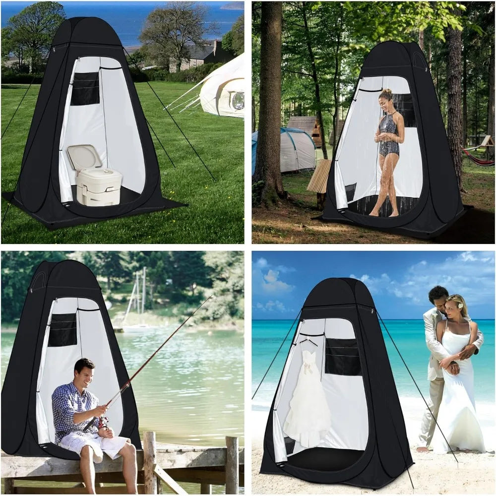 Portable Camping Privacy Tent - Outdoor Shower & Changing Room for Ultimate Privacy & Convenience