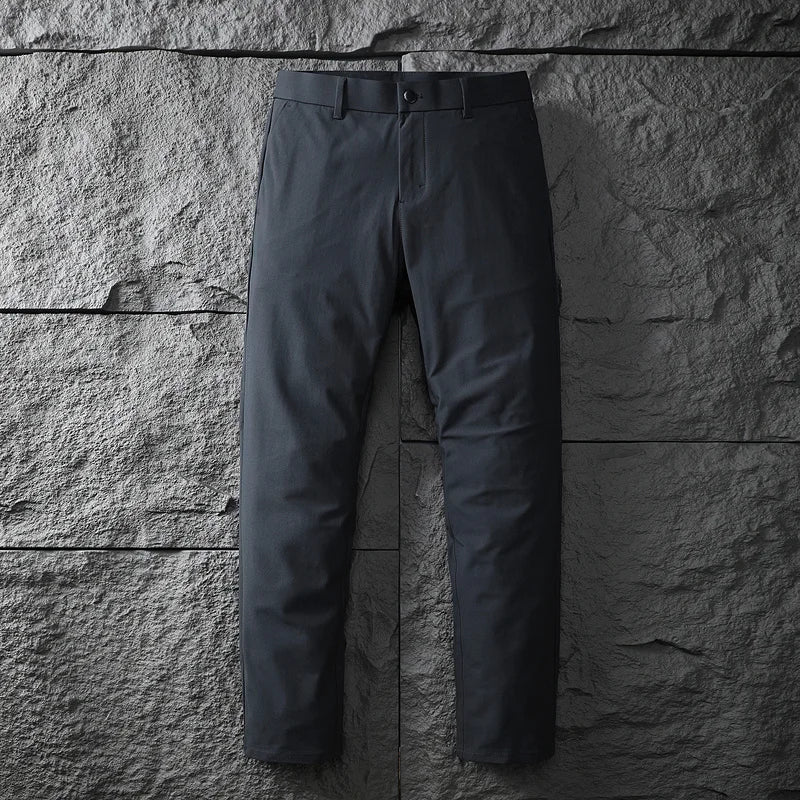 Top Grade New Brand Casual Fashion Breathable Stretch Regular Fit Long Pants Comfortable Business Trousers Mens Clothes 2025