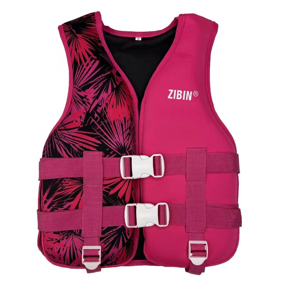 Rafting Neoprene Life Jacket Swimming Fishing Women Vest Snorkeling For Adult Kids Kayaking Boating Survival Suit Sports Men