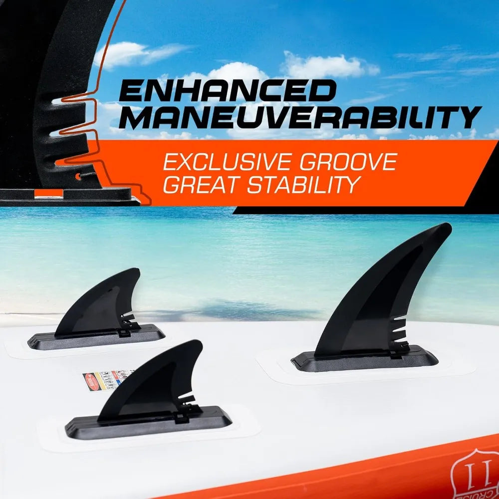 Ultra-Light Inflatable Paddle Board for Adults & Youth, Stable & Durable with Accessories
