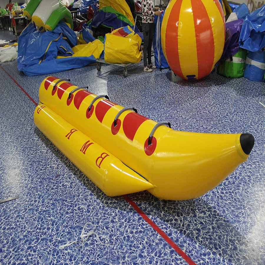 Inflatable Water Sport Game Banana Boat Professional Manufacturer PVC Inflatable Boat For 10 Persons