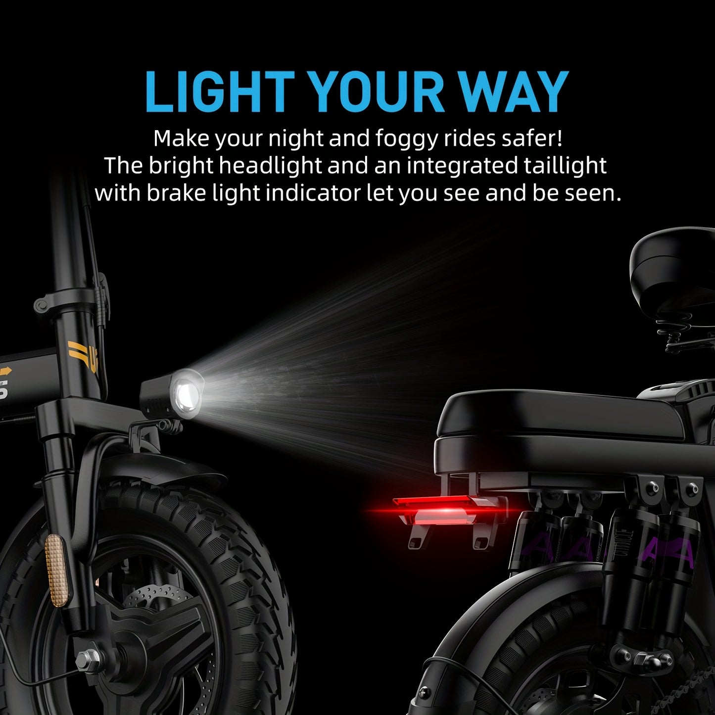 Adult Folding Electric Bicycle | 500W Motor, 20 Mph Speed, 10-35 Mile Range, 14-inch Compact Size, Disc Brakes, City Commuting Electric Bike, High-quality Accessories, Alloy Steel Wheels, Classic Style