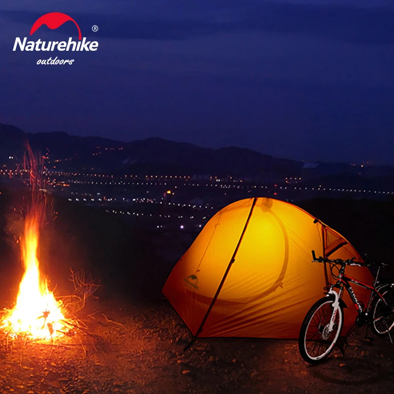 Naturehike Cycling Tent 20D Single Person Ultralight Outdoor Camping Climbing Backpack Sun Shelter Portable Waterproof Tents