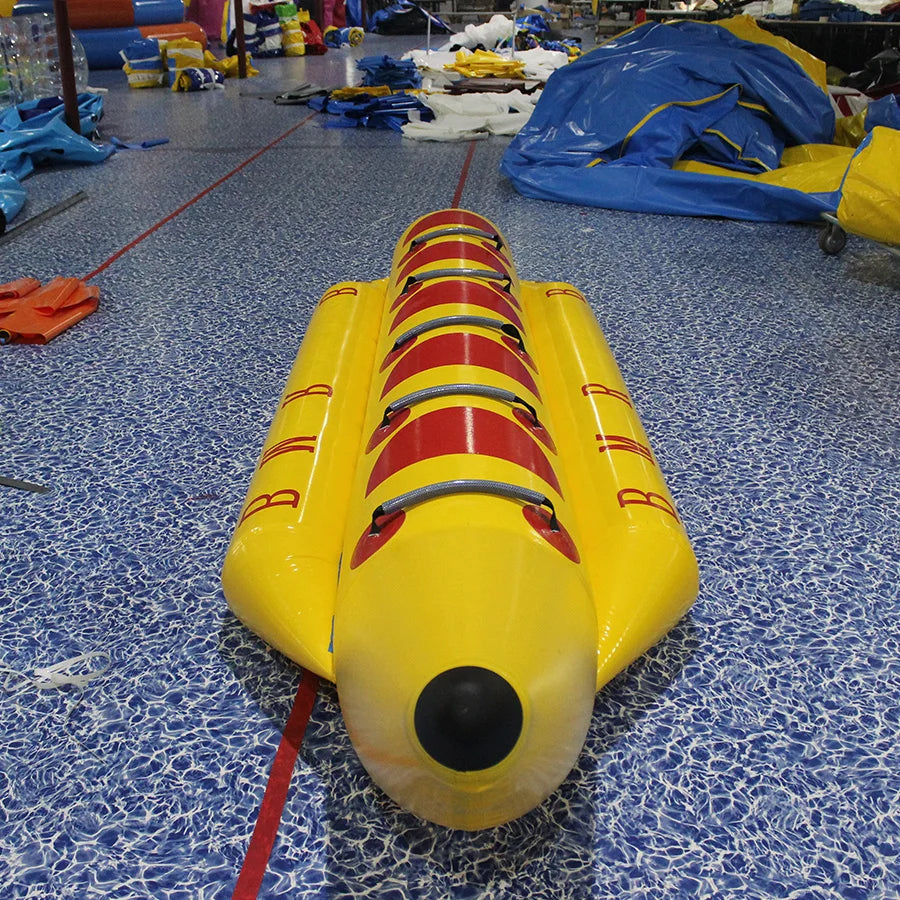 Inflatable Water Sport Game Banana Boat Professional Manufacturer PVC Inflatable Boat For 10 Persons