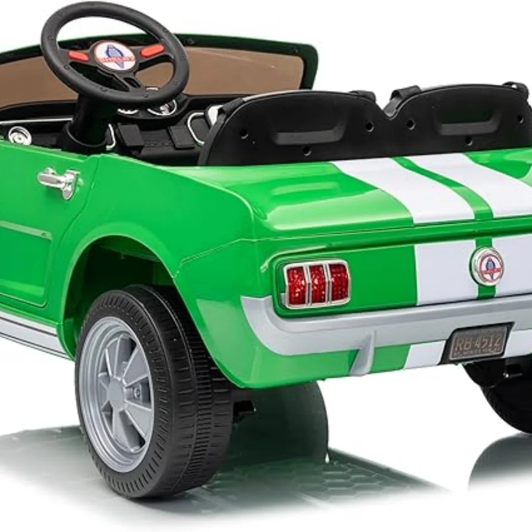 24V 7AH 2 Seater Ride on Licensed Shelby GT350, Ride on Cars with Remote Control, Ford Mustang Shelby Electric Vehicle