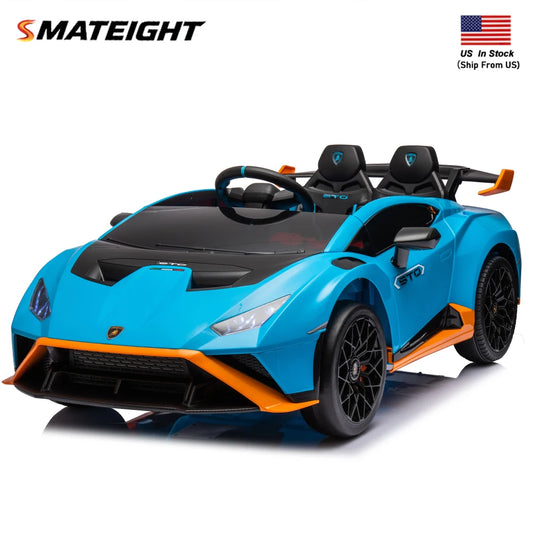24V Kids Electric Ride-On Drift Car Speeds 1.86-5.59 MPH for  Kids Ages 3-6 LED Lights Dynamic Music Early Learning