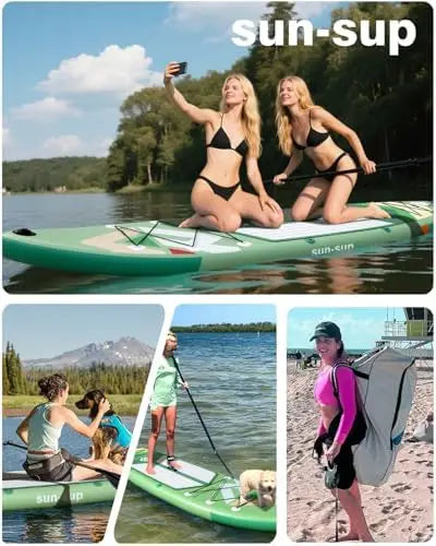 Inflatable Stand Up Paddle Boards,10.6 ft Inflatable Paddle Board for Adults, with Premium SUP Board