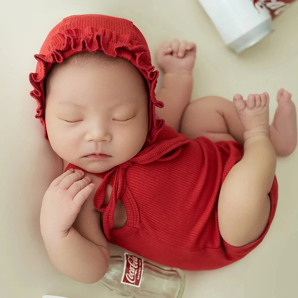 Cool Boy Theme Photography Set Newborn Jumpsuit Girls Sunglasses Drink Bottle Photo Theme Set Baby Shoot Decorative Props