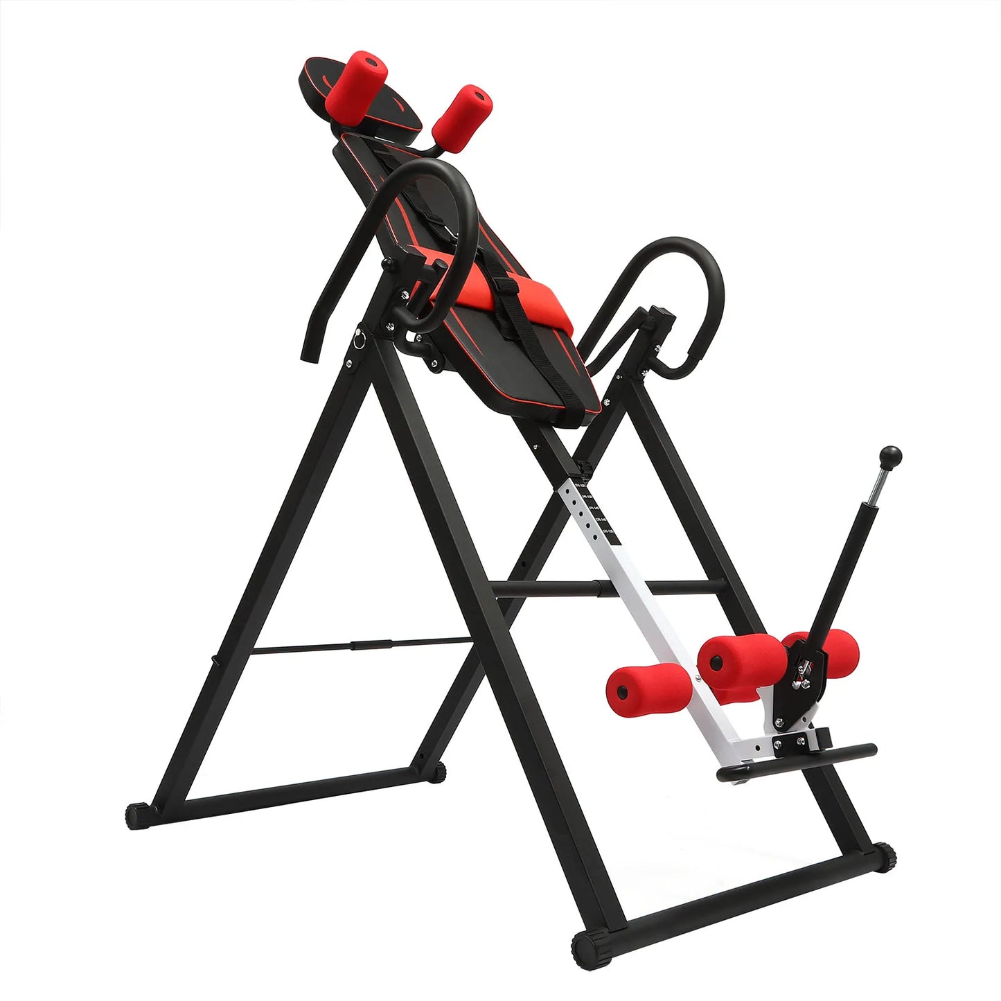 Inversion Table Blue/Black/Black＆red 4 Inverted Gear Handstand Machine Gym Foldable Back Stretcher Inversion Assist Device
