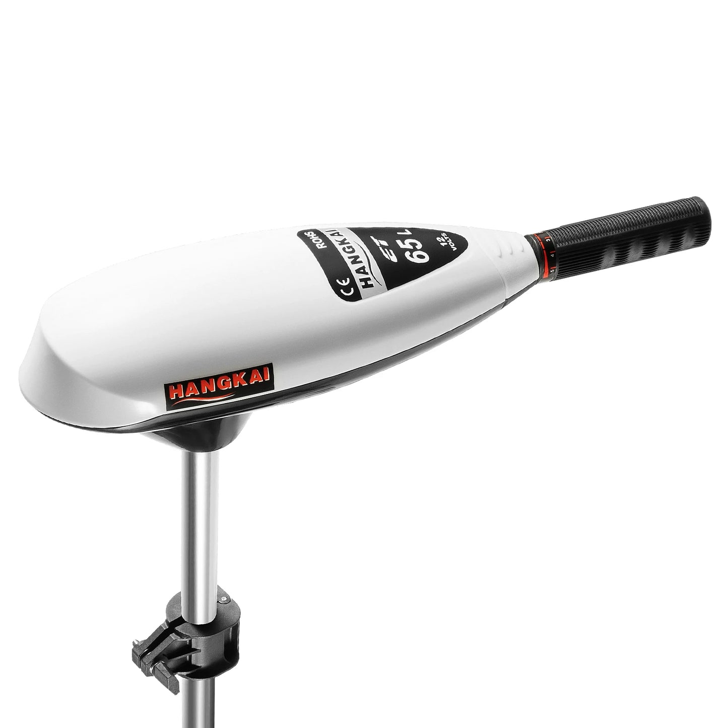 65lb Thrust Electric Outboard Motor 660W 5 Speed Adjustable Shaft Quiet Fishing Motor for Inflatable Boat Saltwater Freshwater