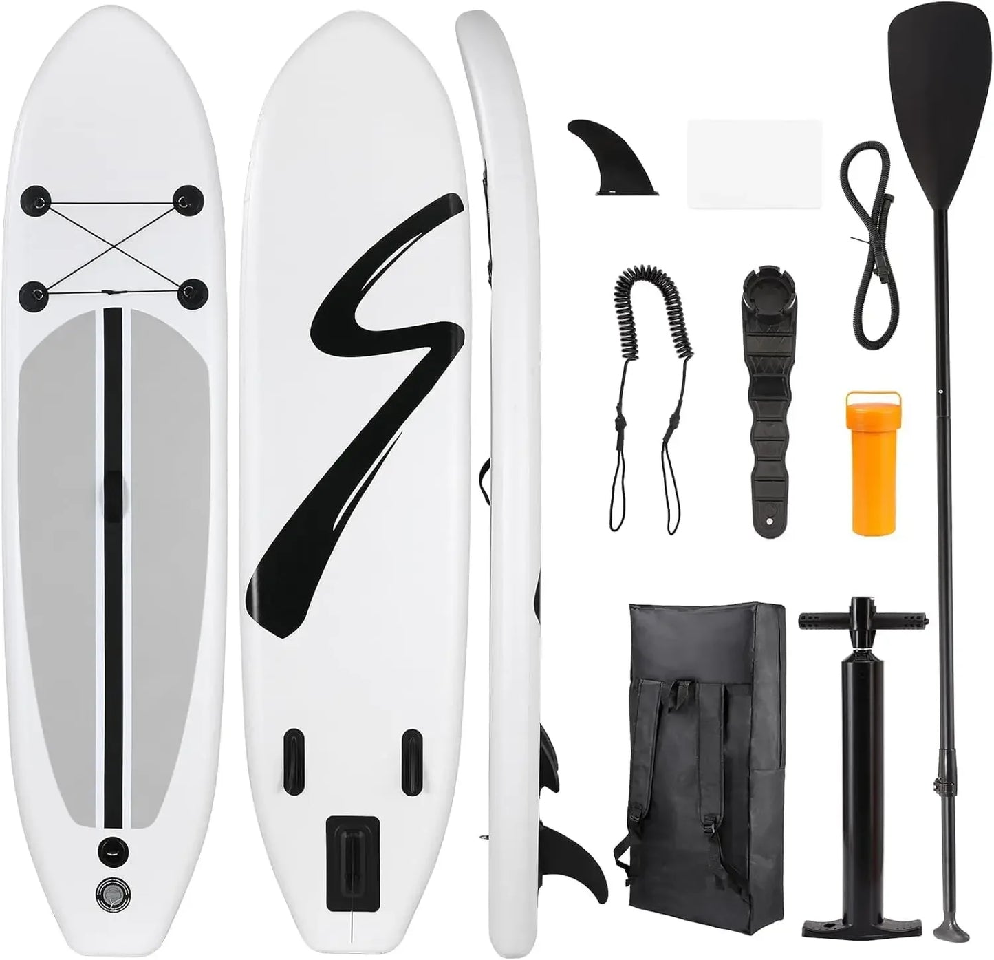 Inflatable Ultra-Light Stand Up Paddle Board 305cm for All Skill Levels with Premium SUP Paddleboard Accessories,Non-Slip Deck