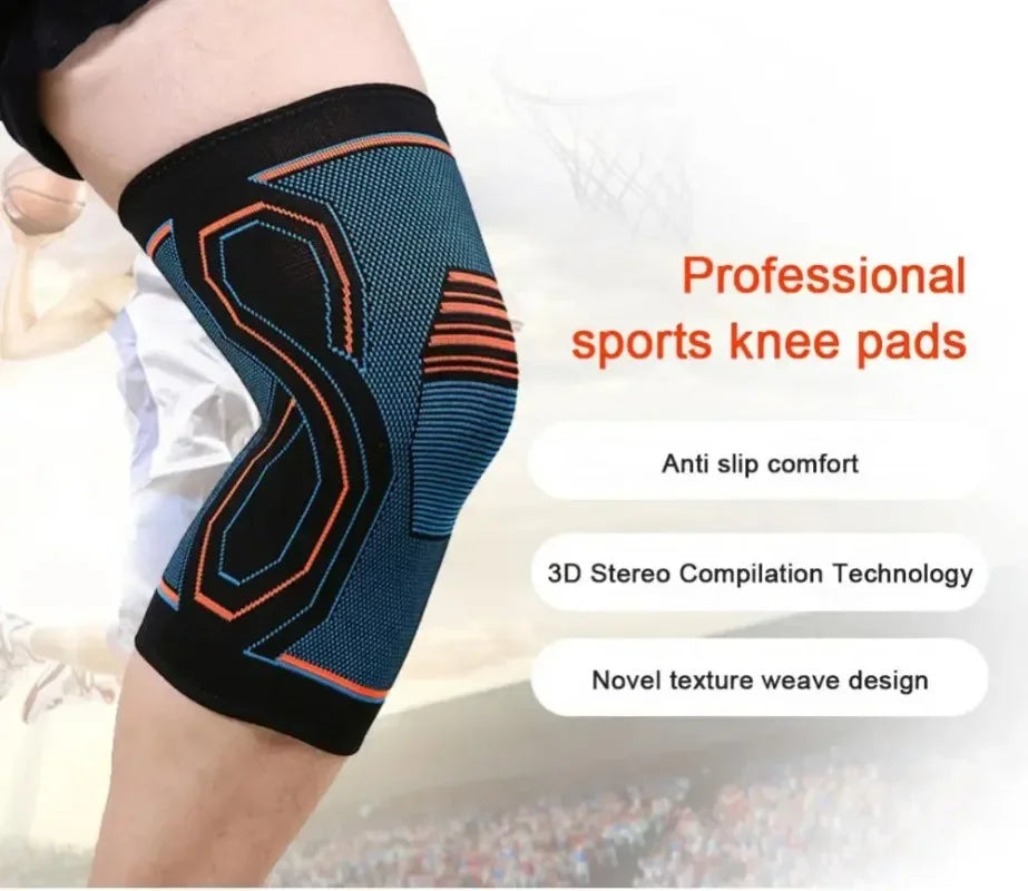 Knee Brace Compression Knee Pads Support Gym Sports Protector Basketball Volleyball Run Fitness Equipment Knee Protection