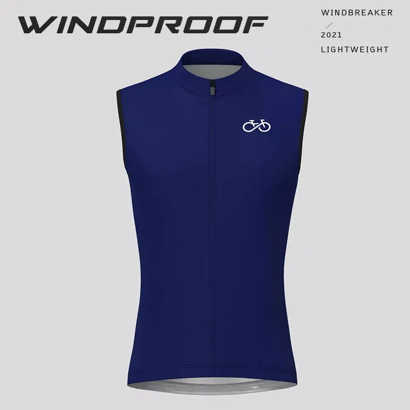 Bike Team Summer Cycling Vest Sleeveless Windproof Bicycle Vest MTB Bike Tops Racing Gilet Ropa Ciclismo Lightweight Bike Jacket