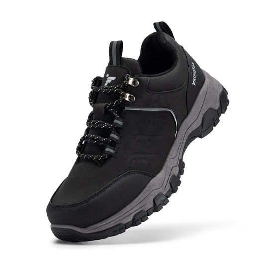 Fittington Men'S Hiking Shoes Outdoor Mountaineering Sports Shoe Cushioning Non-Slip Lightweight Strong Grip Casual Sneakers