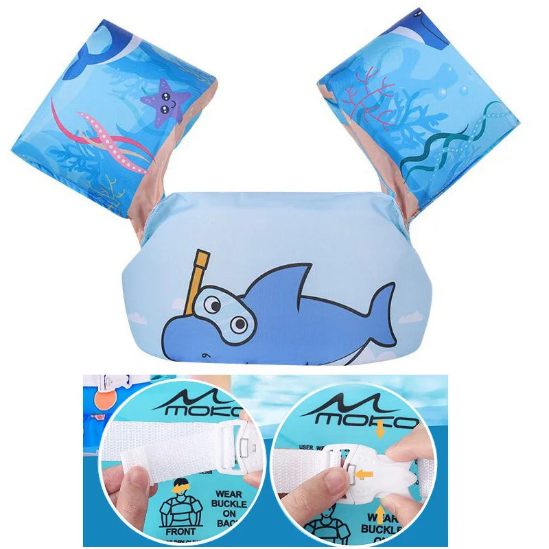 Pool Float Accessory Inflatable Pool Float Accessory Learning Swimming Vest Foam Buoyancy Armbands Better than Inflatable Ring