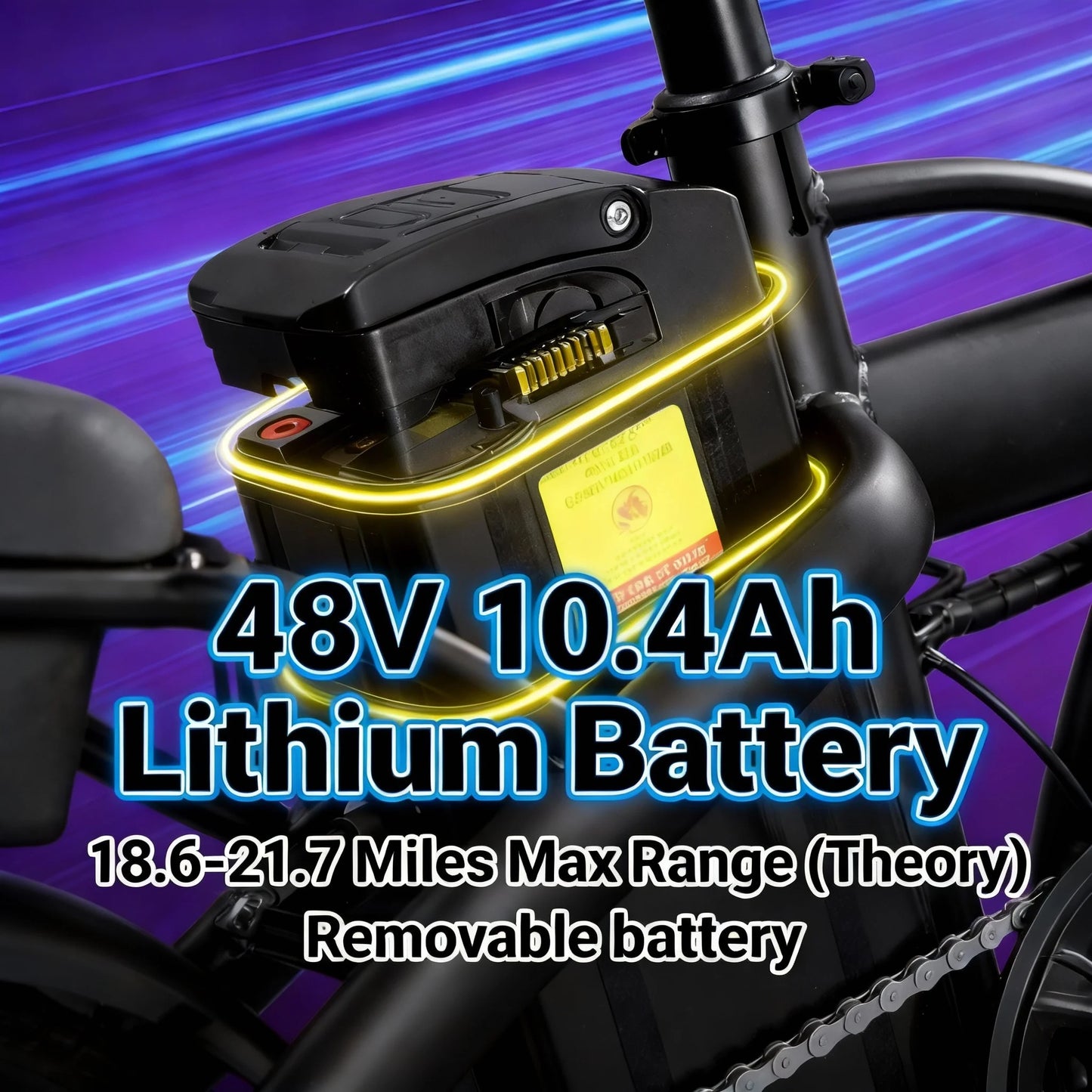 HEZZO T5 Folding Electric Bike for Adults Commuter 48V 350W With Basket US Stock Free Shipping