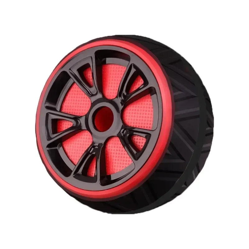 Hot-selling abdominal roller fitness equipment, suitable for both men and women, double-wheel silent abdominal roller.