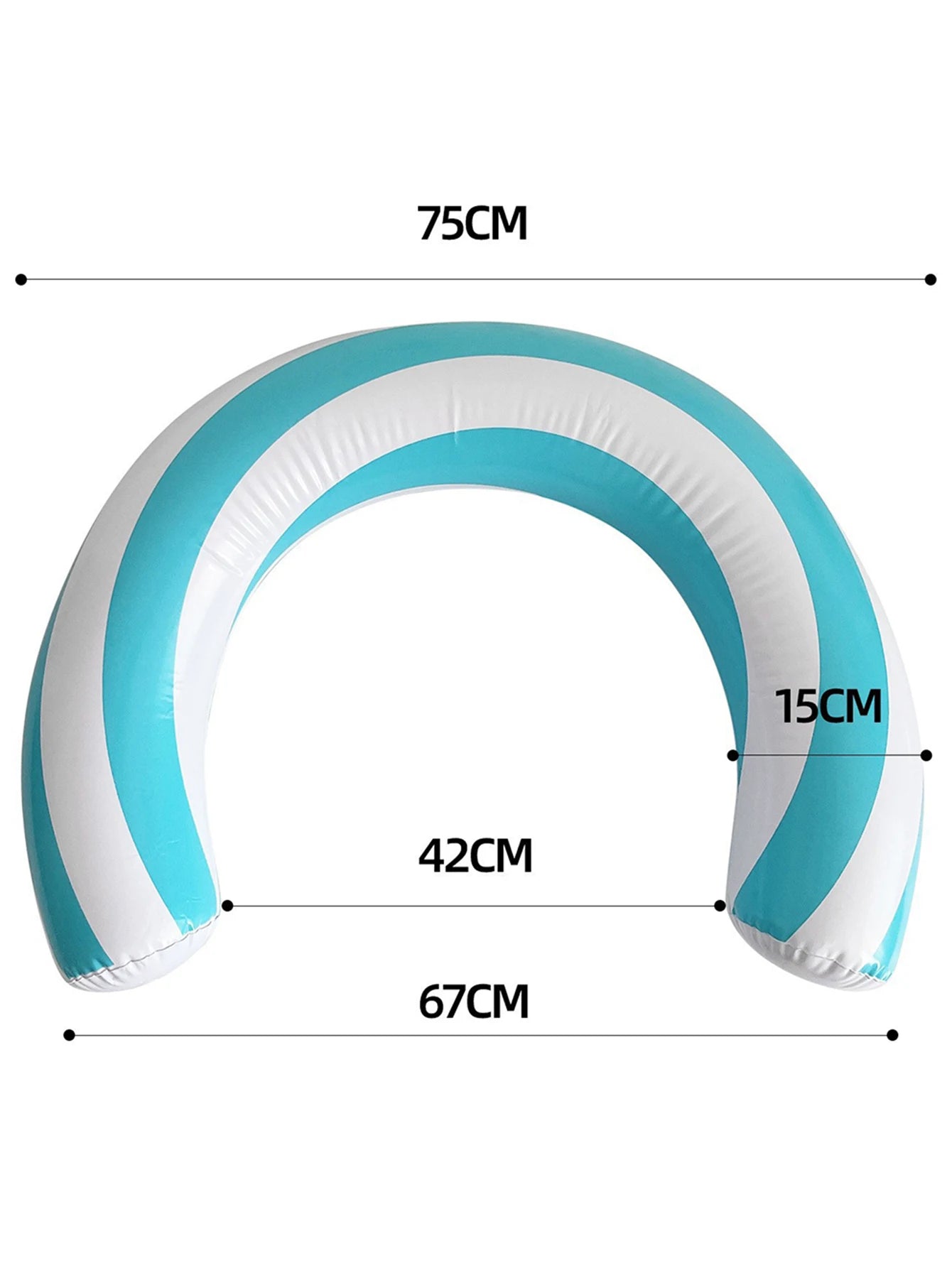 PVC Swimming Ring, Inflatable Arc swimming Pool float