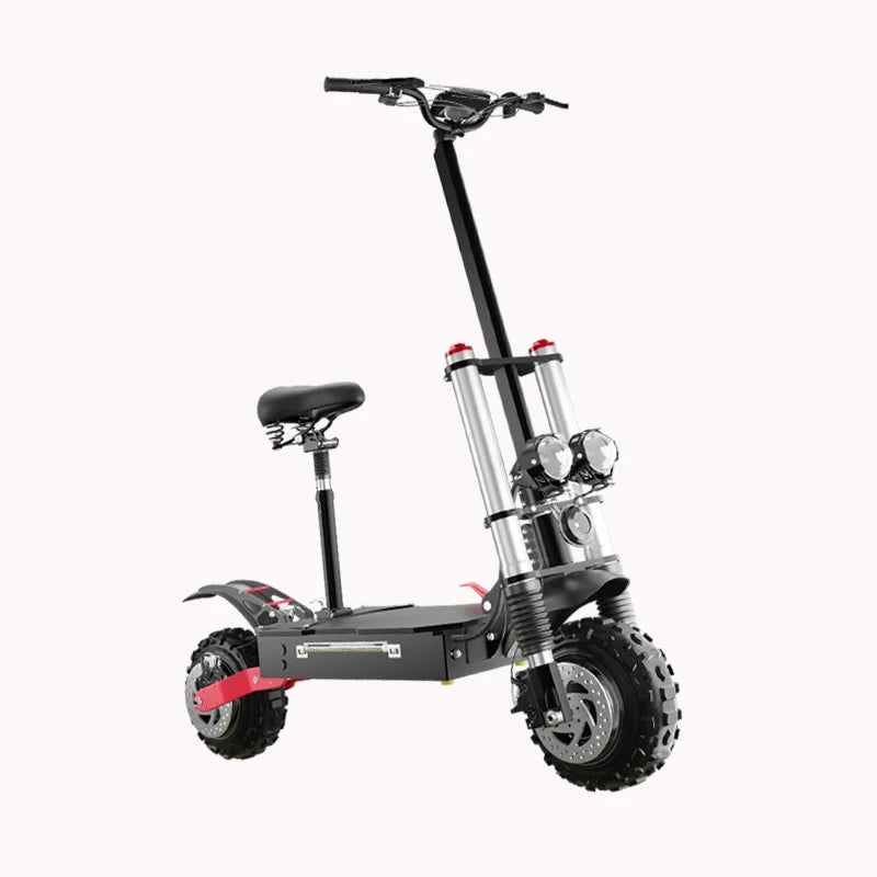 Multi-Model Electric Scooter 1200W-6000W Motor Power 13/20AH Battery E-Scooter 45-80KM/H Max Speed  Fast Shipping for Adults