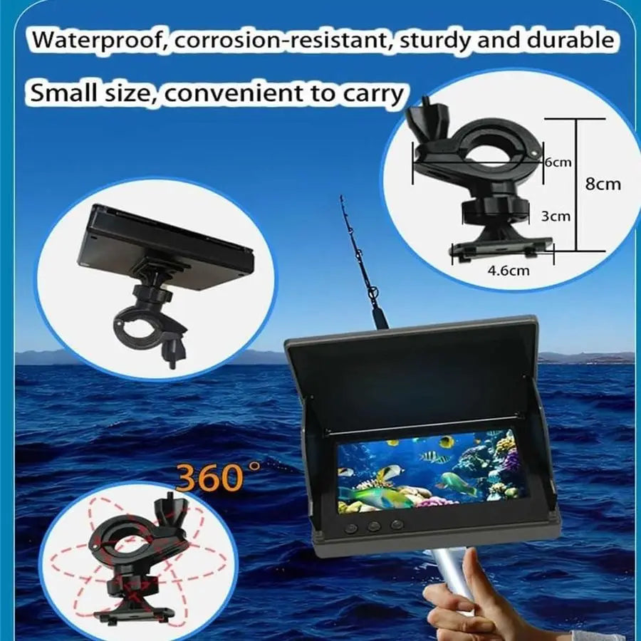 Fishing Camera, Fishing Monitor Underwater Camera with Infrared Night Vision Light, Fishings Monitor Underwaters Cameras, Ip68 W