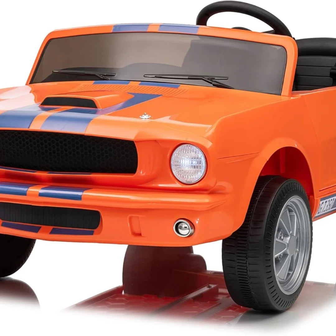 24V 7AH 2 Seater Ride on Licensed Shelby GT350, Ride on Cars with Remote Control, Ford Mustang Shelby Electric Vehicle