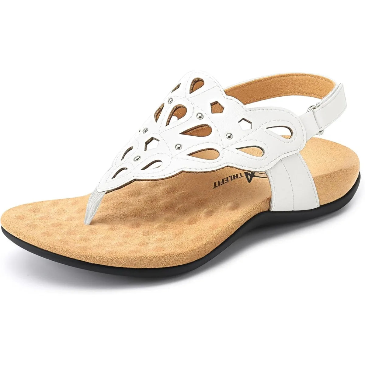 Orthopedic Sandals for Women Summer Adjustable Orthotic Thong Sandals with Arch Support