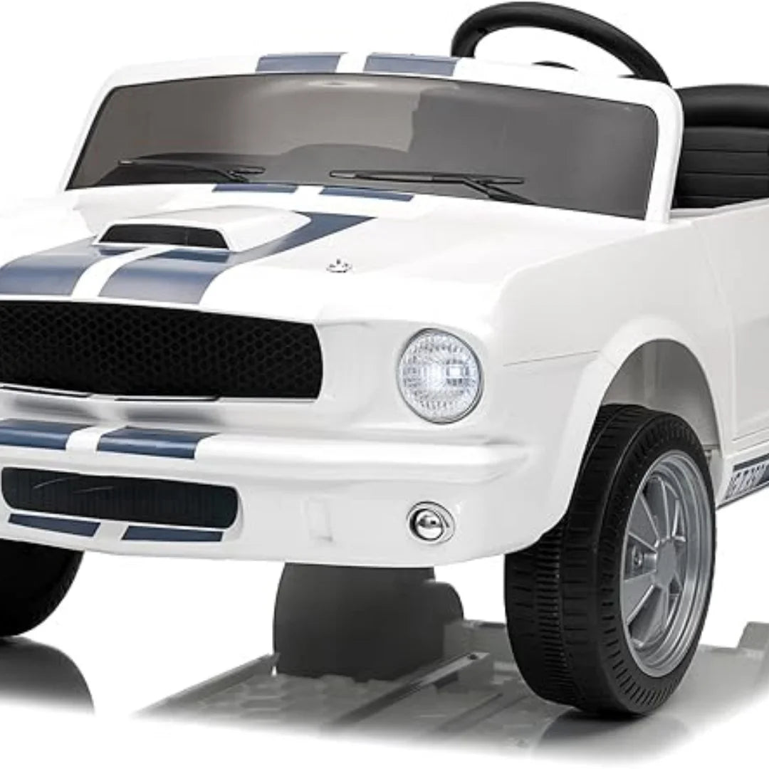 24V 7AH 2 Seater Ride on Licensed Shelby GT350, Ride on Cars with Remote Control, Ford Mustang Shelby Electric Vehicle