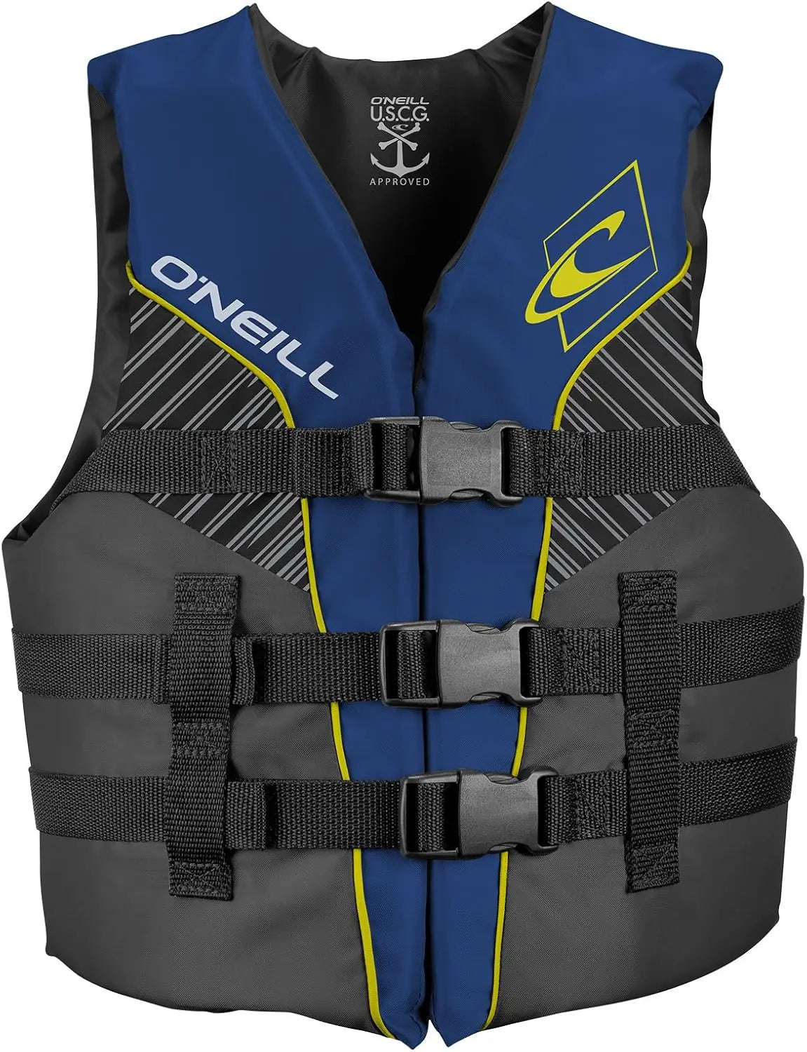 Youth USCG Approved Life Vest - Lightweight Life Jacket for Boating, Wakeboarding, Waterskiing & Water Activities
