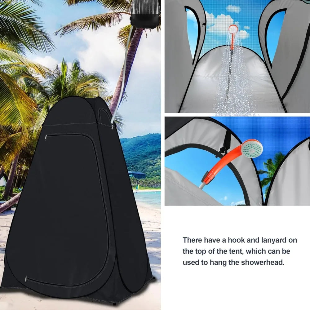Portable Camping Privacy Tent - Outdoor Shower & Changing Room for Ultimate Privacy & Convenience