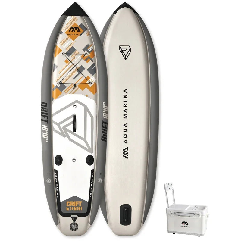 AQUA MARINA 330*97*15cm DRIFT inflatable sup board stand up paddle board, fishing SUP board surfing board with incubator A01010