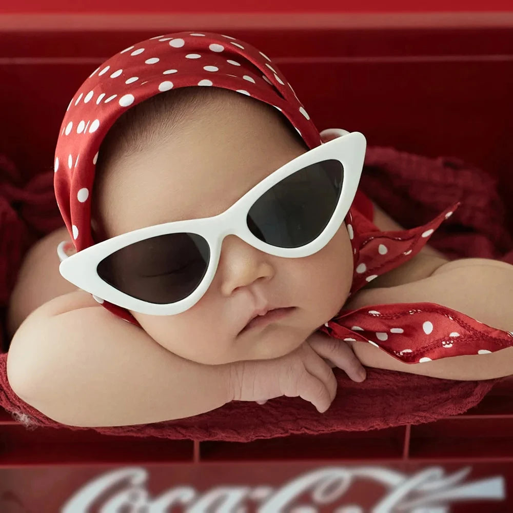 Cool Boy Theme Photography Set Newborn Jumpsuit Girls Sunglasses Drink Bottle Photo Theme Set Baby Shoot Decorative Props