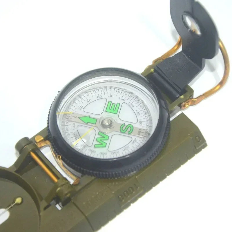 Waterproof High Precision Compass Outdoor Gadget Sports Hiking Mountaineering Professional Military Army Metal Sight