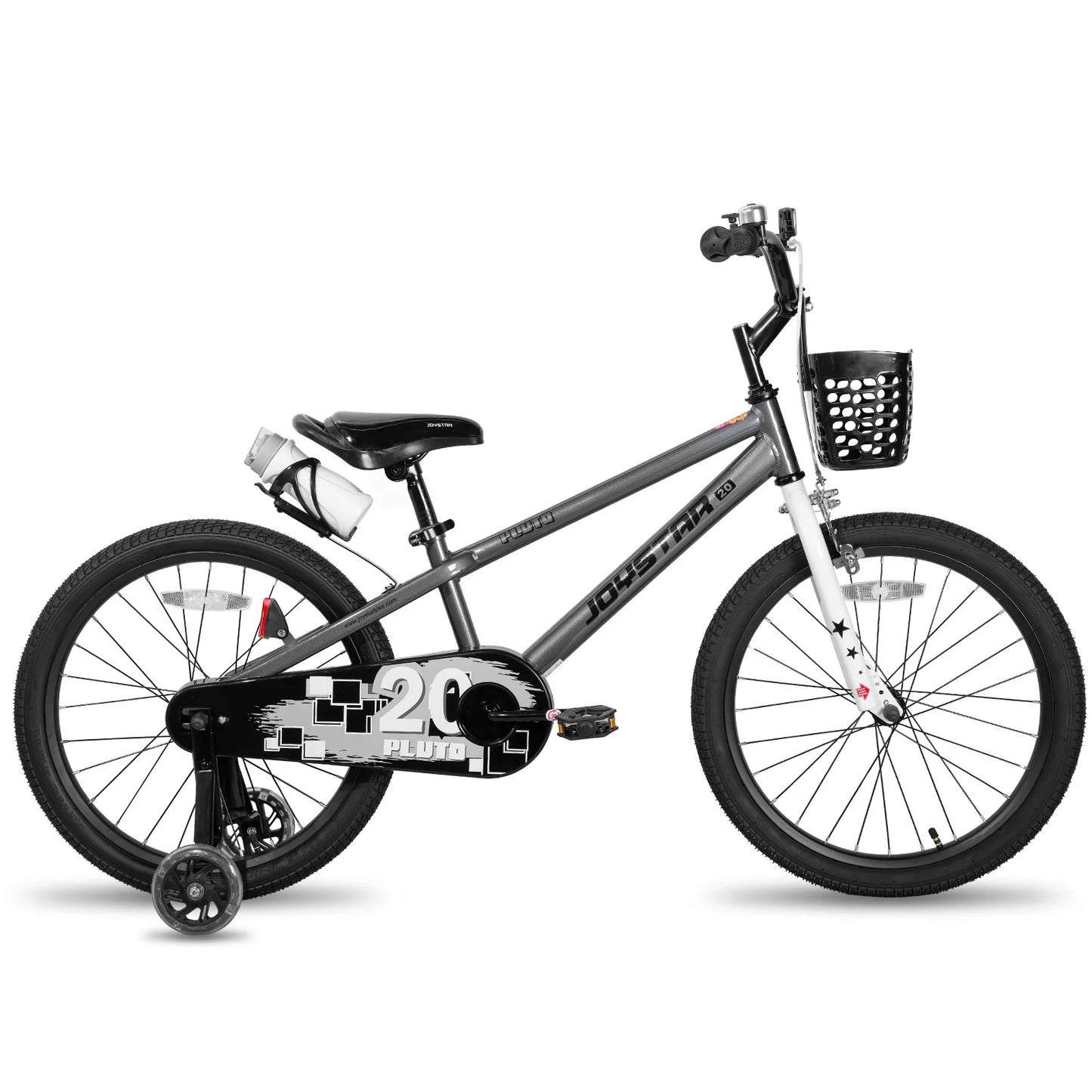 JOYSTAR 12 14 16 18 20 Inch Kids Bike with Light Up Training Wheels, Kids' Bicycle for Boys Girls Age 3-12 Years, Children Bikes