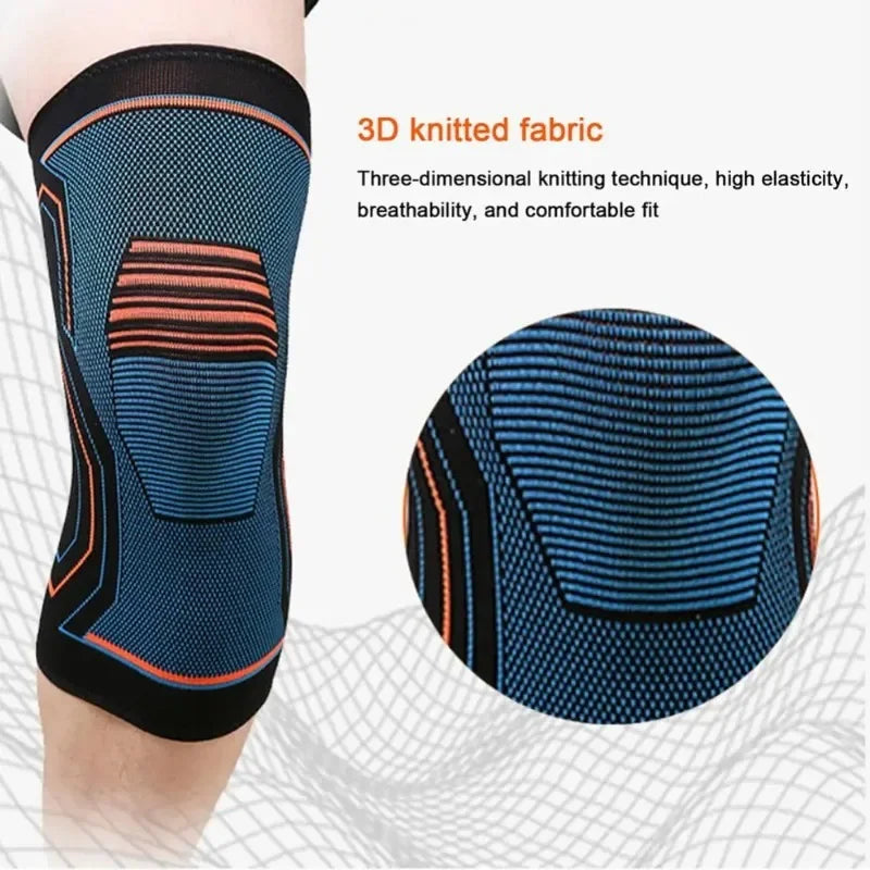 Knee Brace Compression Knee Pads Support Gym Sports Protector Basketball Volleyball Run Fitness Equipment Knee Protection