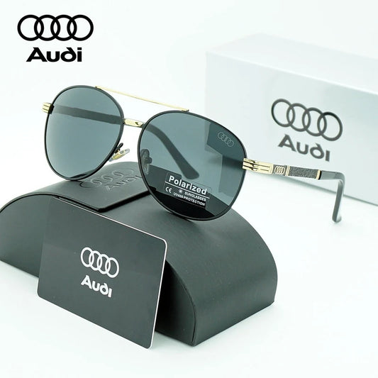 2026 New AUDI Polarized Sunglasses Men Luxury Brand Design Driving Sun Glasses Male Pilot UV400 Goggles Oculos De Sol Masculino