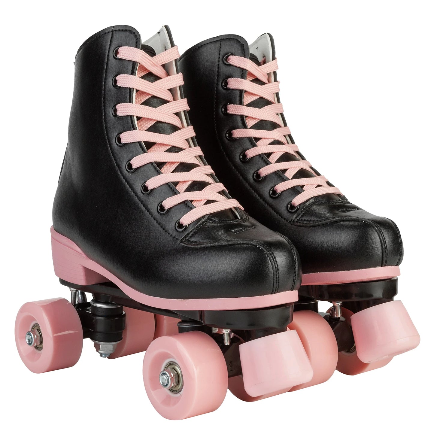 Quad Roller Skates  Adult Women Flashing 4 Wheels Skate Shoes Kids Girls Beginner Outdoor Skating Training Sneakers Size 32-40
