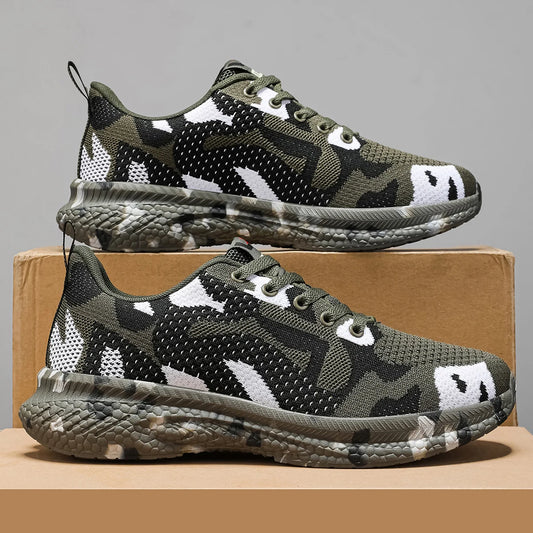 2025 Summer Men's and Women's New Mesh Breathable Sports and Leisure Shoes Women's Ultra Light Soft Bottom Couple Runnin