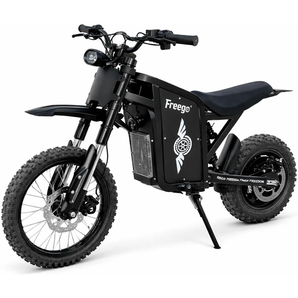 Freego X0 Mini Dirt Bike for Teens Adults 3600W Motor 40MPH Dual Hydraulic Disc Brakes All-Terrain Motorcycle Off-Road E-Bike UL