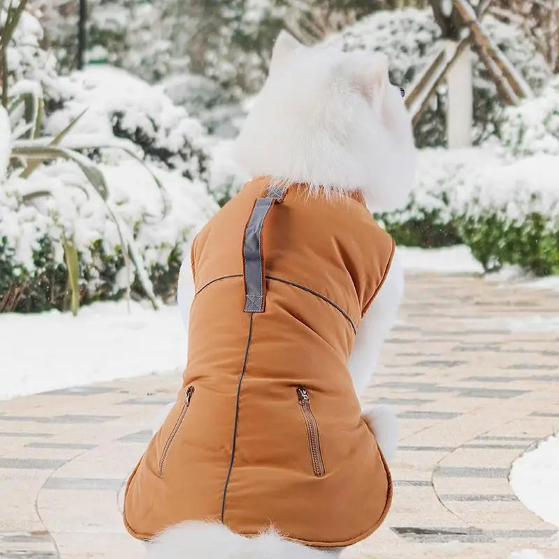 Winter Coat for Dogs Turtleneck Jacket Dog Pajamas Warm Dog Coat Puppy Outfits Dog Jacket Dog Clothes Cold Weather Coats