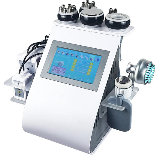 9 in 1 40K Cavitation Ultrasonic Body Slimming Machine Body Shape Loss Weight Vacuum Rejuvenation Skin Lift Tighten Tool