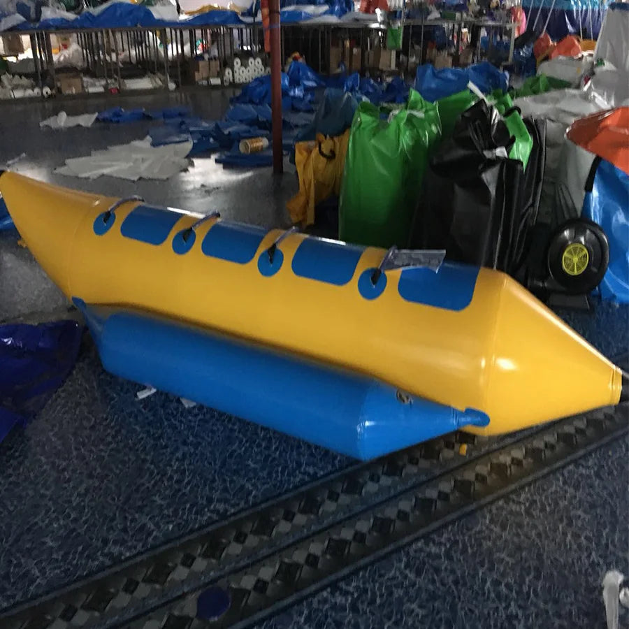 Inflatable Water Sport Game Banana Boat Professional Manufacturer PVC Inflatable Boat For 10 Persons
