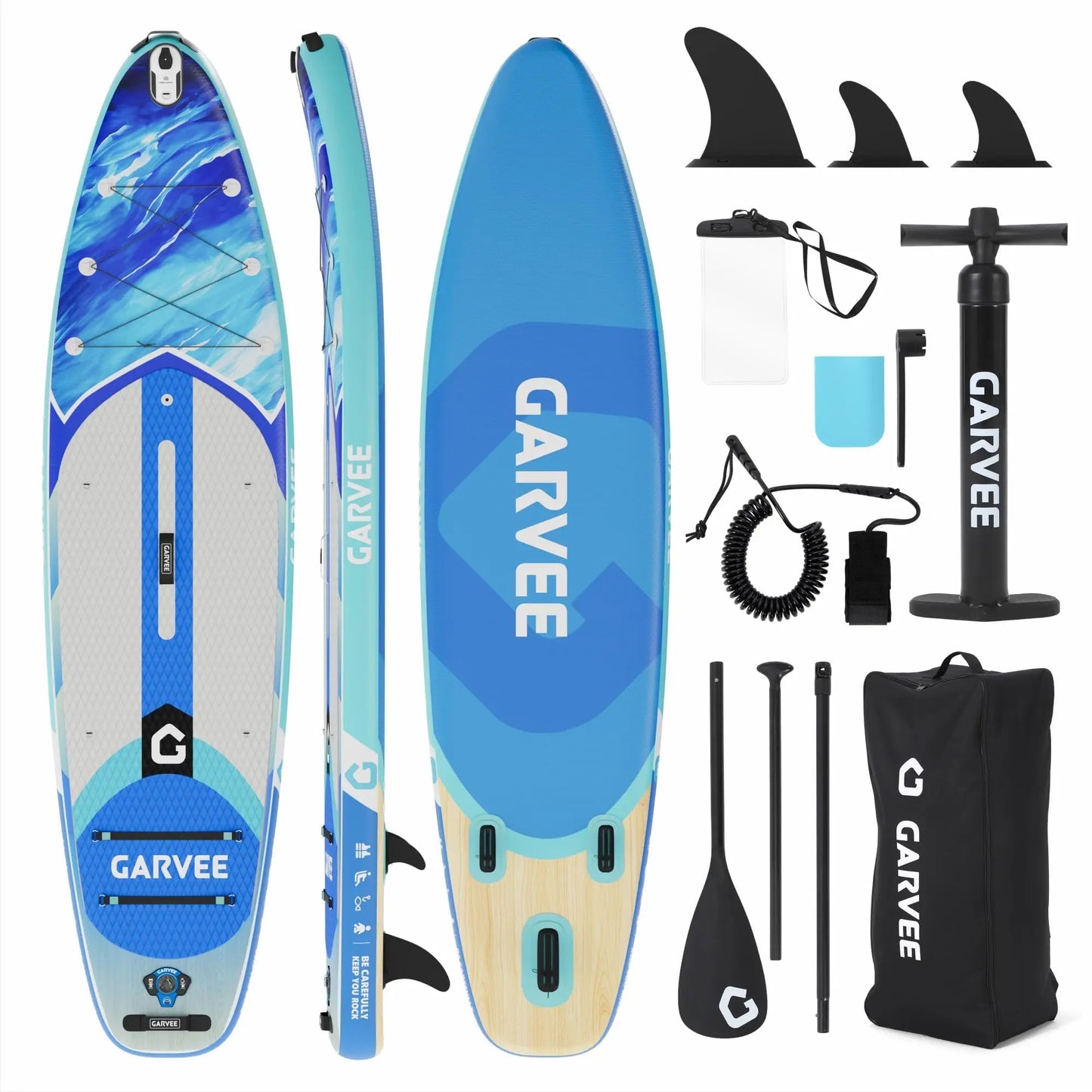 Inflatable Paddle Board,Inflatable Stand Up Paddle Boards with Premium SUP Accessories,450LB High Weight Capacity Wide