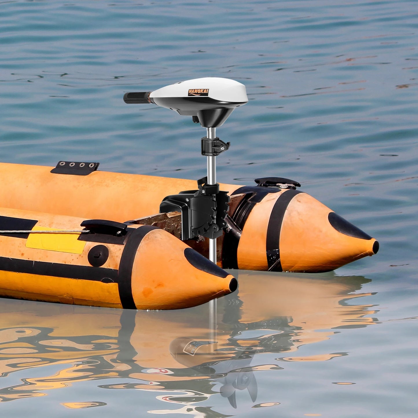 Electric Outboard Motor Trolling Motor  Adjustable Electric Outboard Engine  5 Forward Gears and 2 Reverse Gears 660W 12V