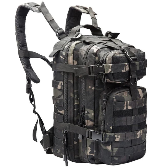 30L Tactical Backpack Military Daypack for Men Molle Assault Pack Bug Out Bag for Hiking Camping Travel Army Hunting Rucksack