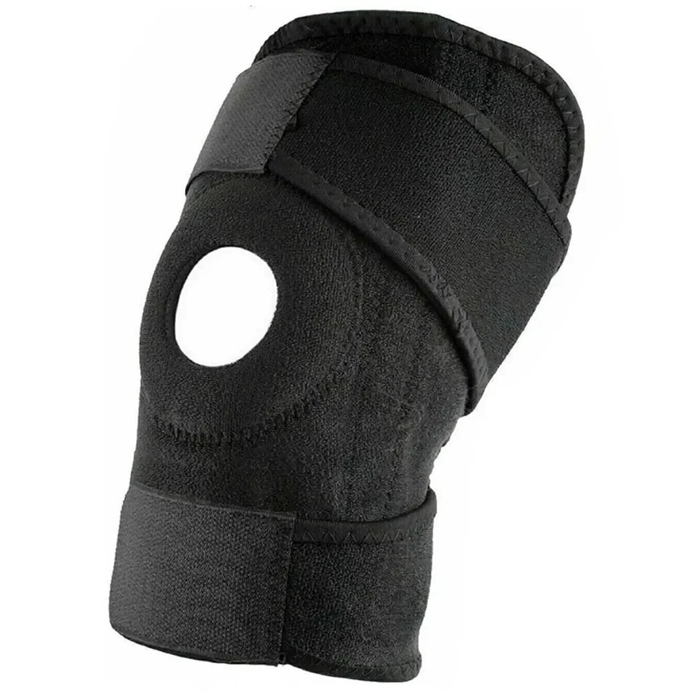 Knee Brace Knee Pain Relief Support Brace with Side Stabilizers with Adjustable Buckle Joint Pain Arthritis Relief For Men Women
