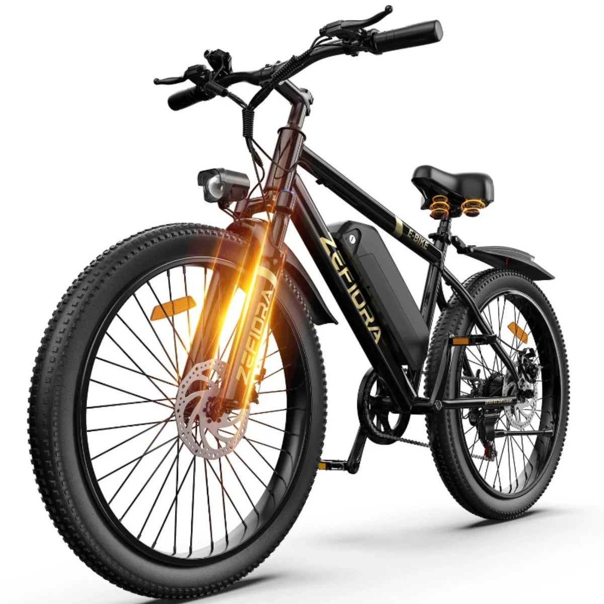 Zefiora M10 Mountain Bikes Free Delivery,25mph 30 Miles,electric Bicycle 48v 10a 15a 17.5a Battery,26" Electric Bike For Adults