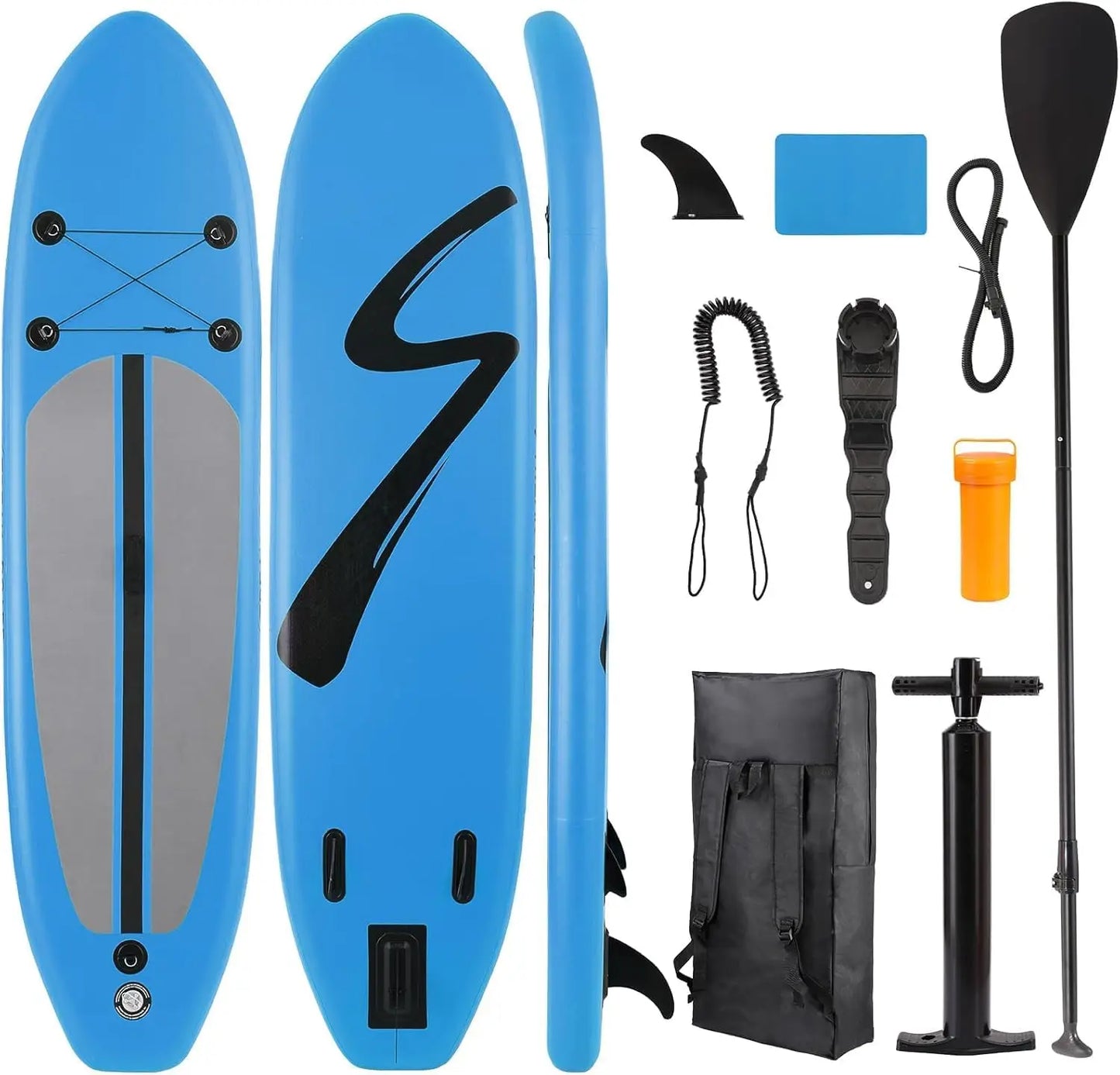 Inflatable Ultra-Light Stand Up Paddle Board 305cm for All Skill Levels with Premium SUP Paddleboard Accessories,Non-Slip Deck