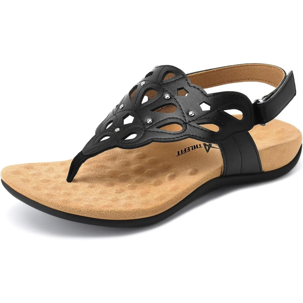Orthopedic Sandals for Women Summer Adjustable Orthotic Thong Sandals with Arch Support