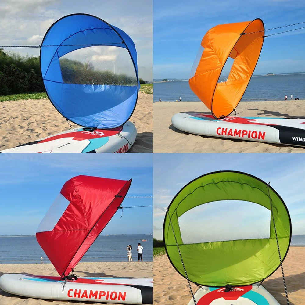 UICE SUP Board Wind Sail 42Inch SUP Accessories 5 Colors Kayak Rowing Paddles Surfboard Padel Surf Water Sports Boat Accessories